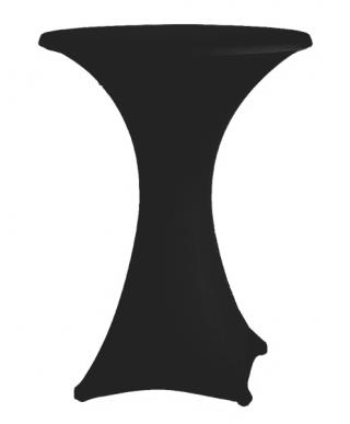 Tischdecke Stehtische Schrumpfmodell Mars schwarz